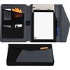Rocketbook Custodia per capsule Orbit Executive, 100% riciclabile, con portapenne, chiusura magnetica e scomparto interno, colore nero