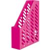 HAN Trend Colour - Raccoglitore classico, DIN A4/C4, con foro di visualizzazione e presa, colore: Rosa