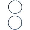 UYTGFO Misura for Robin EC08 EC208 1E50FW Cilindro motore Anello pistone EC08 Anello pistone 50mm(2 pairs)