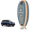 TOOMUME Cover Chiave TPU, Custodia Chiave Adatto per Suzuki Grand Vitara II SX4 S-Cross Alivio Swift Baleno Jimny Ignis Kizashi Maruti, Copri Chiavi Guscio Chiave Auto Telecomando, Tre Linee