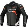 Alpinestars GP Force Leather Jacket Black White Red Fluo 54