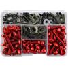 Generico Bulloni Per Carenatura Per Ducati Per Monster 400 600 620 696 750 796 S2R Multistrada 1000 1100 1200 749 999 848 1098 1198 Viti Carenatura Fissaggio Moto(ROSSO)