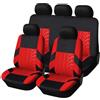 LZHIF Coprisedile Auto Set Completo per Hyundai i20 III (BC3/BI3) 2020 2021 2022 2023-2025, Orlo Elastico, Airbag Laterali Compatibili, Facile da Installare Cofano per Veicoli a 5 Posti