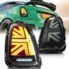 VLAND Fari posteriorii per Mini Cooper R56 R57 R58 R59 2007-2013 Luci posteriori Gruppo lampada,Plug and Play(Fumé)