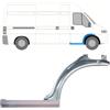 EasyParts Pannello di riparazione sottoporta e parafango anteriore per Fiat Ducato 94-06