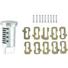 Generico Set Di Cilindri A Chiave In Alluminio Per BMW R1200/1250Gs Adv F750/850Gs, Nucleo Di Blocco Della Borsa - Bagagliaio Plug-And-Play.