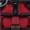 Generico Tappetino Auto Tappetini Per Auto In Stile Striscia Per Fiat Per Freemont 2011-2019 Accessori Interni In Pelle Artificiale 5 Posti 7 Posti Tappetini Abitacolo