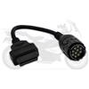 AMHTDOL Cavo di adattatore OBD2 per BMW motocicletta da 10 a 16 Pin, idoneo per BMW Bike dal 1996 al 2016, compatibile con l'adattatore WiFi ENET,GS-911,OBDLink LX ed ELM327 Moto Scanner