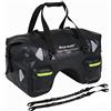 WILD HEART Borsa Da Sella Per Moto A Secco 70l Con Cinghie In Corda E Tasca Interna Impermeabile In Pvc 500d Per Viaggio, Moto E Così Via (nero)