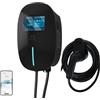 YU YUSING Colonnina Ricarica Auto Elettrica 11 KW, 7M, IP65, Nero
