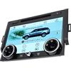 Jectse Touch Screen LCD da 10 Pollici Aria Condizionata Climatizzatore Pannello AC Pannello Condizionatore D'Aria Sostituzione Schermo LCD per Range Rover Sport L494 2013-2017