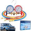 Generico Kit di Ricarica AC con Manometro di Precisione Completo R134A