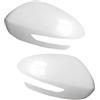HTVTKRFGRL Aspetto Lussuoso Calotte Specchietto Compatibile Per Kia Per Sportage KX5 2016 2017 2018 Bianco Copertura Alloggiamento Specchio(1 Pair)