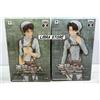 BANPRESTO Attack On Titan DXF Figura Cleaning Style Levi Eren Dal GIAPPONE