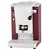 FABER ITALIA FABER SLOT PLAST Macchina da Caffè a Cialde ESE 44 MM, 1.3 Litri, Colore BORGOGNA/BIANCA