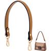 PH PandaHall 45.7cm Manici per Borse Pelle Manico Corto per Borsa Marrone