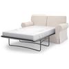 MASTERS OF COVERS Copridivano Letto Ektorp 2 Posti, Velluto a Coste Crema | Compatibile con IKEA Ektorp divano letto 2 posti. Solo fodera, divano non incluso. Tessuto velluto a coste.