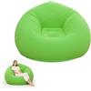 BUERPINKING Poltrona gonfiabile, Pouf gonfiabile con pompa a pedale, Poltrona gonfiabile per esterni, Campeggio, Spiaggia, Piscina e Viaggi | Gonfiabile, Portatile, Comoda (Verde)