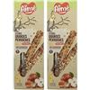 Aimé | Sticks Uova e Frutta | Cibo per Uccelli | Bacchette a base di Frutta Rossa e Uova | per Grandi Parrucche | A Base di Vitamine | 2 x 115 g (Confezione da 2)