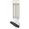 KitchenCraft Apriscatole Manuale Professionale in Acciaio Inossidabile, 23 cm - Argento