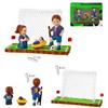 DRW Mistero-Presepe da Calcio Blaugrana per Bambini 11x8 cm, Blu Grana