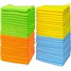 Simple Houseware Confezione da 50 Panni per Pulizia in Microfibra (12 x 12)