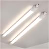 Comely 2PCS Plafoniera LED Soffitto 120CM, 36W 5500LM, Luce Neutra 4500K