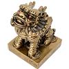 QINIZX Statua cinese Feng Shui Chi Lin/Kylin che attira denaro e buona fortuna ricchezza prosperità qilin statua Feng Shui decorazione per la casa scultura regalo (5,1 cm di lunghezza x 5,3 cm di larghezza x