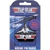 Fanattik Top Gun Limited Edition Mobile Pin Badge - Scorrevole F‑14 Tomcat Design - Numerato individualmente 9.995 in tutto il mondo - Finitura smaltata - 60 × 65 mm - Licenza ufficiale