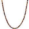 BERGERLIN Collana in vera pietra naturale con perla in argento 925 o perla placcata oro - collana di perle in filigrana da donna con chiusura e certificazione di autenticità