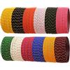 Touchstone Collezione bangle bangle in metallo ricco di 12 splendidi bracciali dal vivo con finitura opaca per donna 2.5 Set di 144 Multicolore