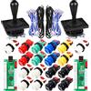 EG STARTS Classic Arcade Game Parte Mame USB Cabinet Zero Delay Encoder USB PC Game Joystick 18x Arcade Push Buttons Kit colori multipli