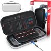 Auarte [Carico interno] Custodia per Nintendo Switch 2 (2025)/ Tutte le console Switch 1, custodia rigida Eva portatile per Nintendo Switch accessori skin e 10 carte da gioco (cavo non incluso)