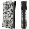 Hzxkqmil Piastre di Copertura di Ricambio per PS5 Slim Console Digital | Custodia di Ricambio con Prese d'aria Piastre Laterali Personalizzato Guscio Rigide Accessori per PS5 Slim Console,Camouflage