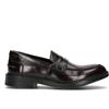 ANTICO MASTRO Mocassino uomo bordeaux in pelle