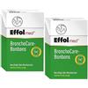 RL24 Effol BronchoCare - Caramelle per la tosse per cavallo e uomo, caramelle per cavalli in caso di problemi respiratori, erbe bronchiali naturali, prelibatezze per cavalli senza zucchero, 2 x 44 g