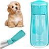 Newaner Borraccia per Cane Portatile, Porta Acqua per Cani (550ml, Blu) | Dispenser per Acqua, Distributore per Cagnolini, Bottiglia per Cani Portatile Acqua Viaggio, per Campeggio, L'Escursionismo