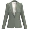 EMME MARELLA Donna Emme Marella Blazer 1 Bottone In Velluto Coste Stretch Donna