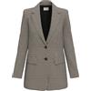 EMME MARELLA Donna Emme Marella Blazer Monopetto Stretch Fantasia Donna