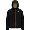 K-WAY Uomo K-way Giacca Con Cappuccio Rev Jack Spacer Nylon Double