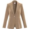 EMME MARELLA Donna Emme Marella Blazer 1 Bottone Tessuto Ciniglia Stretch Donna