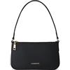 Lazarotti Bologna - Borsa a tracolla da donna in vera pelle, 27 cm, Nero , m