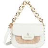 Braccialini Chain: Borsa a Tracolla Donna con Intreccio Chevron