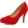 AJVANI Donna Tacco Alto Medio Lavoro Sera Festa Semplice décolleté Scarpe Numero 8 41