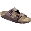 Birkenstock 051703 Arizona dark brown, Birko Flor Uomo, Dark Brown EU 47