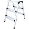 BRILLIANT TOOLS KS Tools 800.0965 Scala autostabile a gradini in alluminio