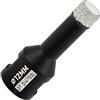 DT-DIATOOL Punte per Trapano Diamantate 12mm per Perforazione a Secco Piastrelle Porcellana Marmo Ceramica Granito