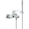 Grohe 32832000 Miscelatore Monocomando Vasca/Doccia con Manopola Doccia, Cromo