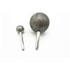MJIKOO 1 Pz 6mm / 8mm Gambo Testa Sferica Fresa Diamantata Smerigliatrice Punte Montate Rivestite Frese A Sfera Rotonda Grossa Per Pietra Trapano Metallo, 14mm (gambo 6mm)