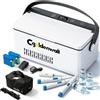 CGOLDENWALL Frigorifero Portatile per Insulina 0-18℃, 2 Batteria(12-14H)